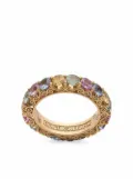 Dolce & Gabbana 18kt yellow gold Heritage sapphire band ring