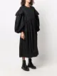 Simone Rocha pleated oversized midi-dress