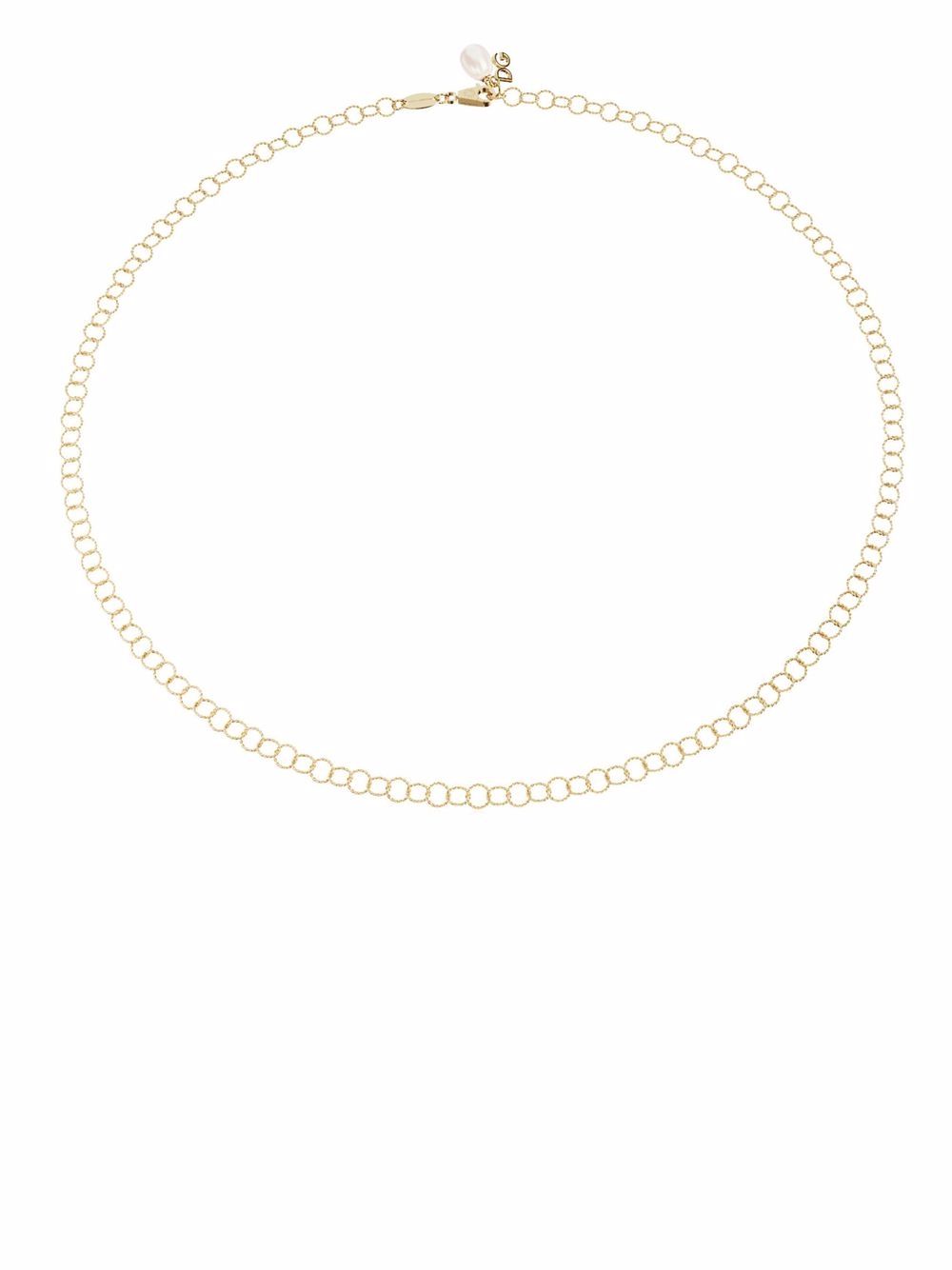 

Dolce & Gabbana collar Alphabet en oro amarillo de 18kt - Dorado