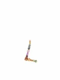 Dolce & Gabbana Rainbow Alphabet L 18kt yellow gold multi-stone pendant