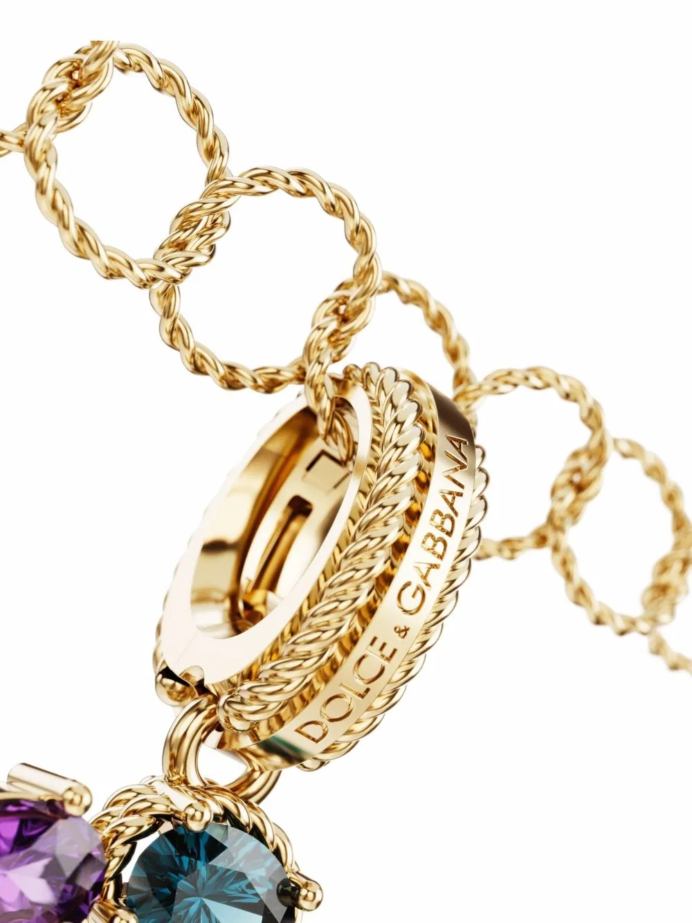 Dolce & Gabbana 18kt geelgouden halsketting