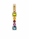Dolce & Gabbana Rainbow Alphabet 18kt yellow gold multi-stone pendant