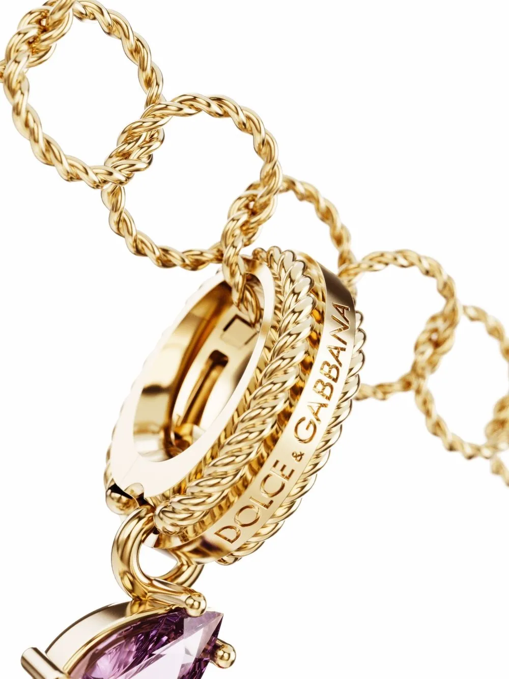 Dolce & Gabbana 18kt geelgouden hanger
