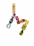 Dolce & Gabbana Rainbow Alphabet M 18kt yellow gold multi-stone pendant