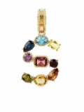 Dolce & Gabbana Rainbow Alphabet S 18kt yellow gold multi-stone pendant