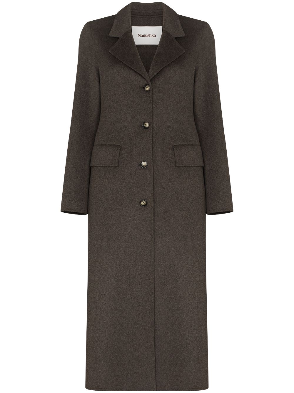 Nanushka Ilys single-breasted Coat - Farfetch