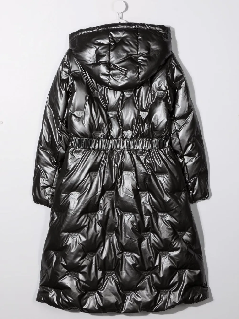 фото Emporio armani kids пуховик с тисненым логотипом