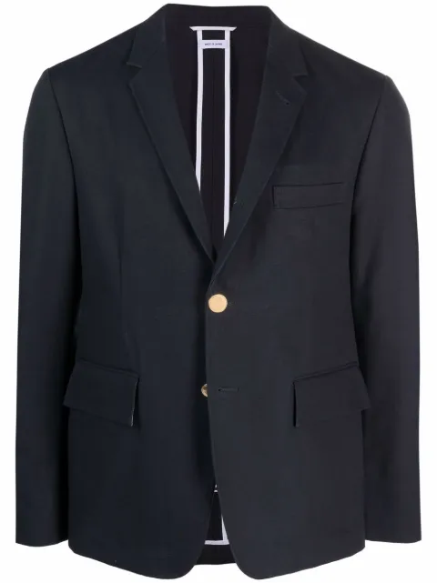 Thom Browne Blazer de alfaiataria com abotoamento simples