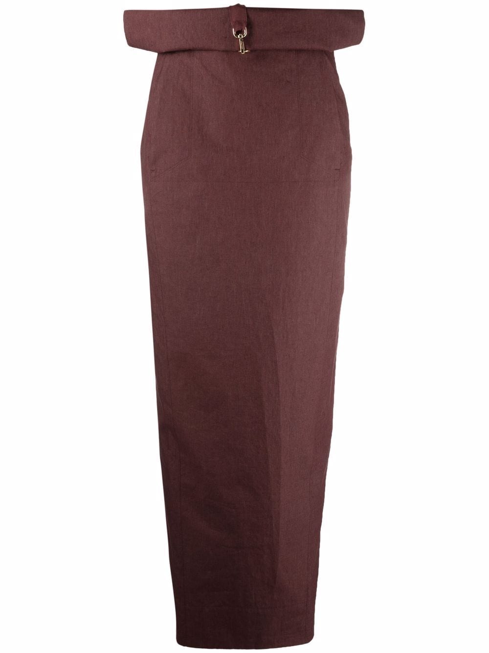 фото Jacquemus длинная юбка la jupe terra
