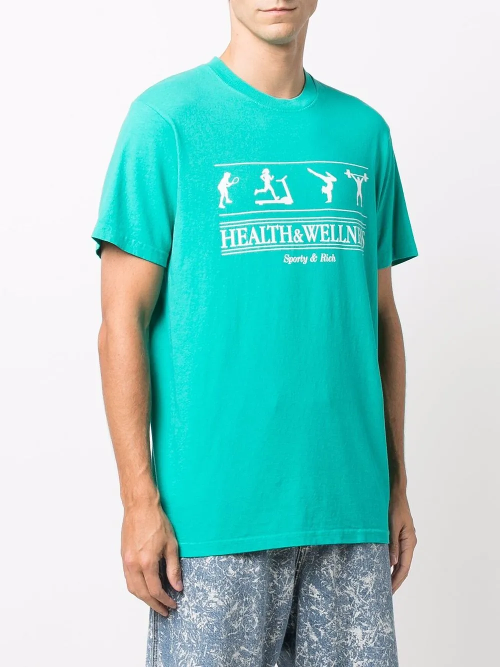 фото Sporty & rich футболка с принтом