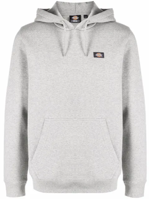 DICKIES logo-patch long-sleeve hoodie