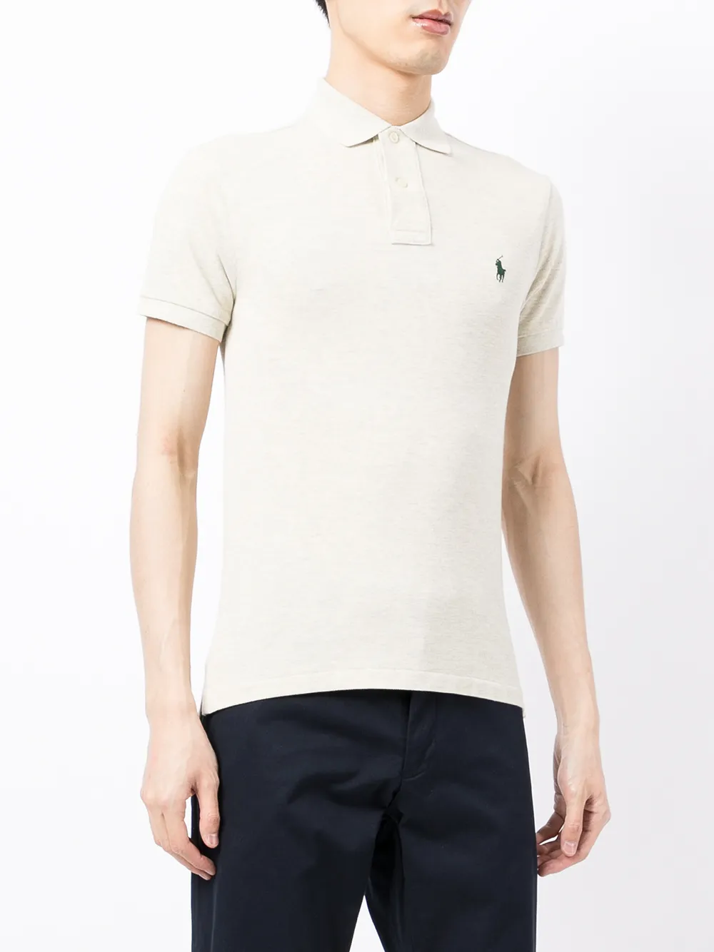 фото Polo ralph lauren рубашка поло с вышитым логотипом