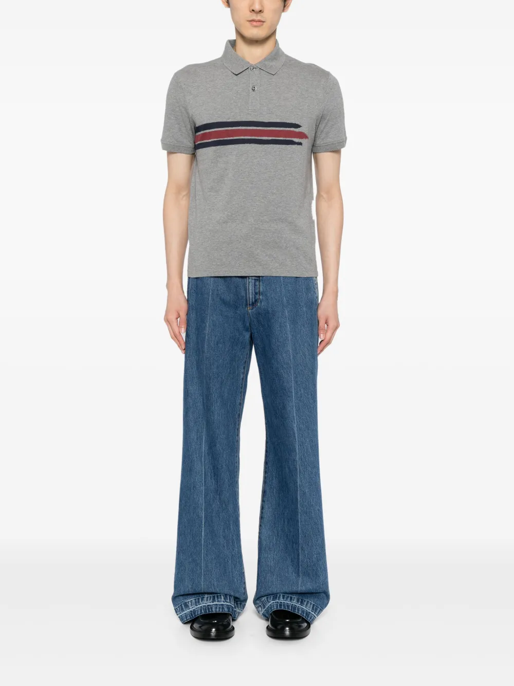 Gucci Gestreiftes Poloshirt | Image 2