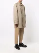 Burberry Pre-Owned معطف بصف أزرار من الألفينيات