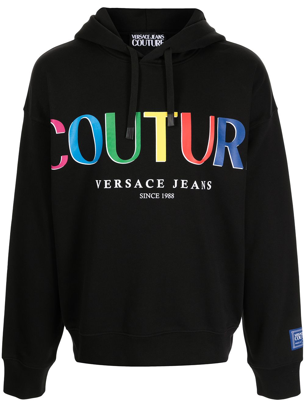 Versace Jeans Couture Logo Print Hoodie - Farfetch