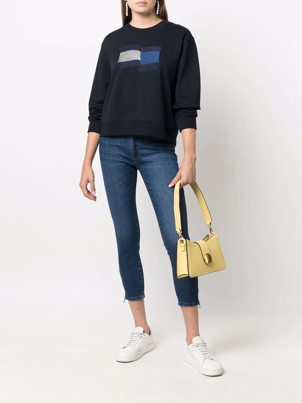 фото Tommy hilfiger толстовка с вышивкой