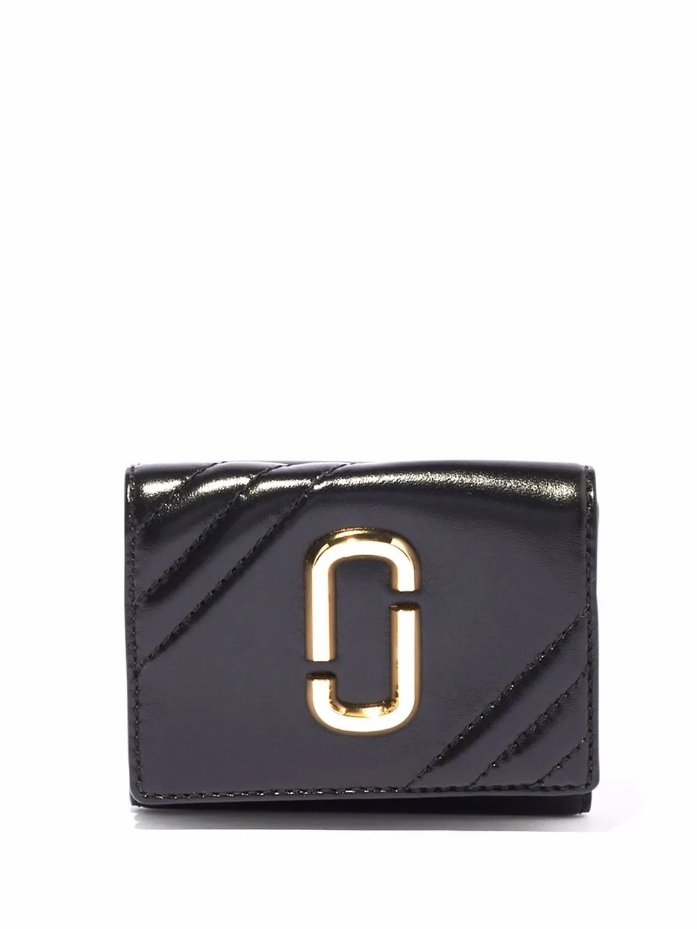 

Marc Jacobs The Glam Shot leather wallet - Black