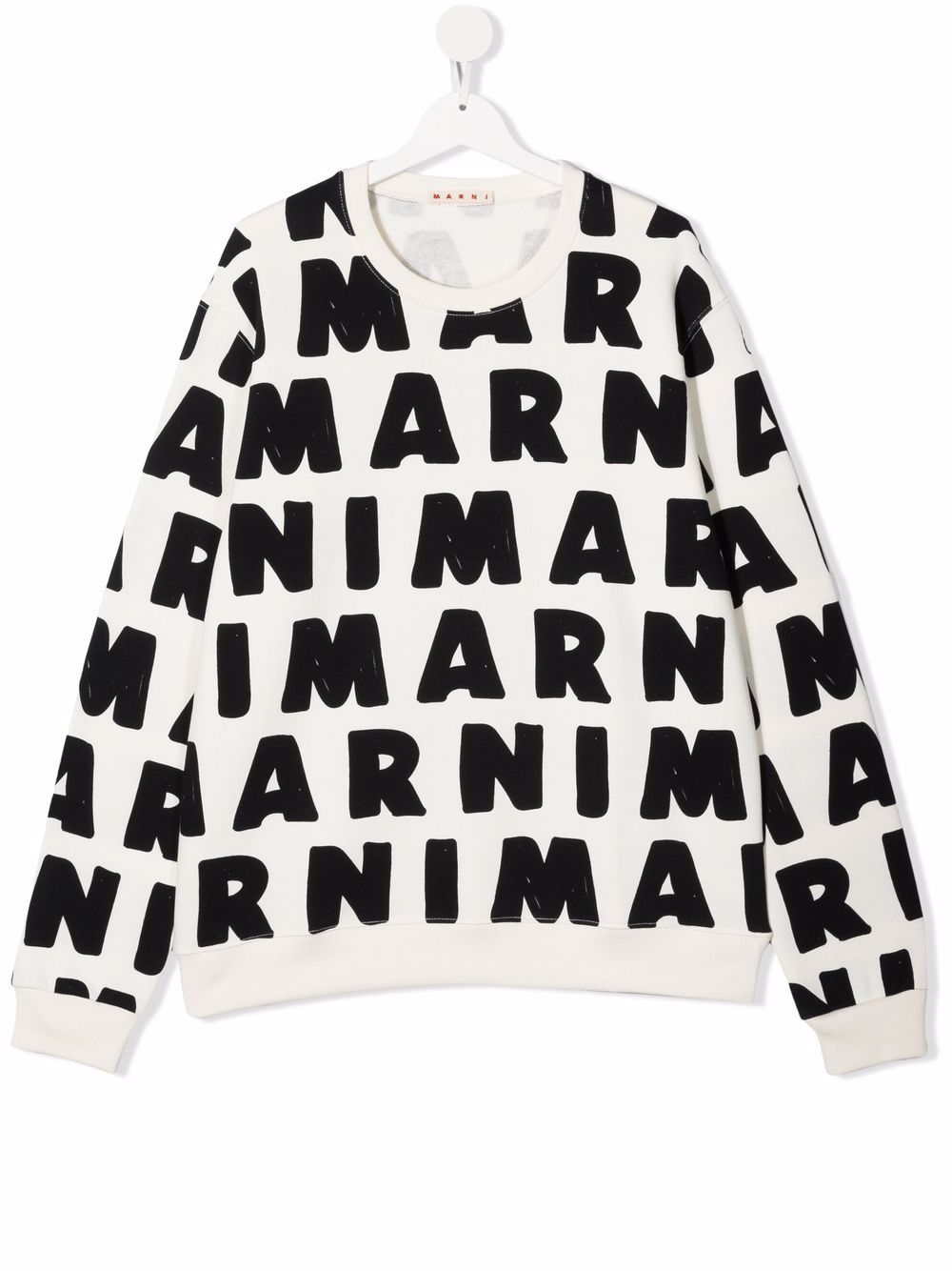 фото Marni kids толстовка с логотипом