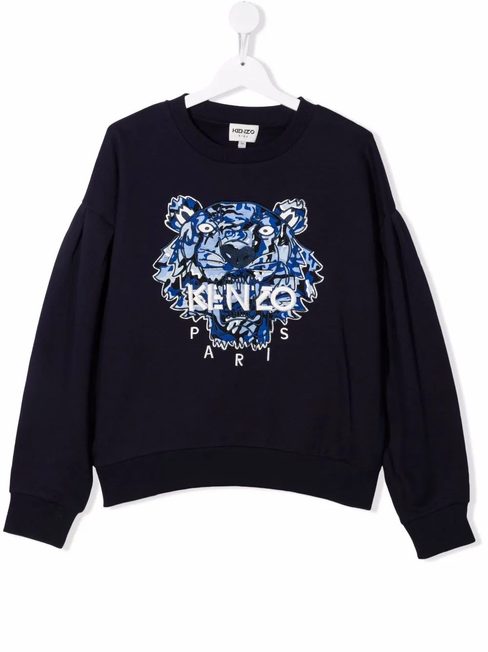 фото Kenzo kids толстовка с принтом tiger