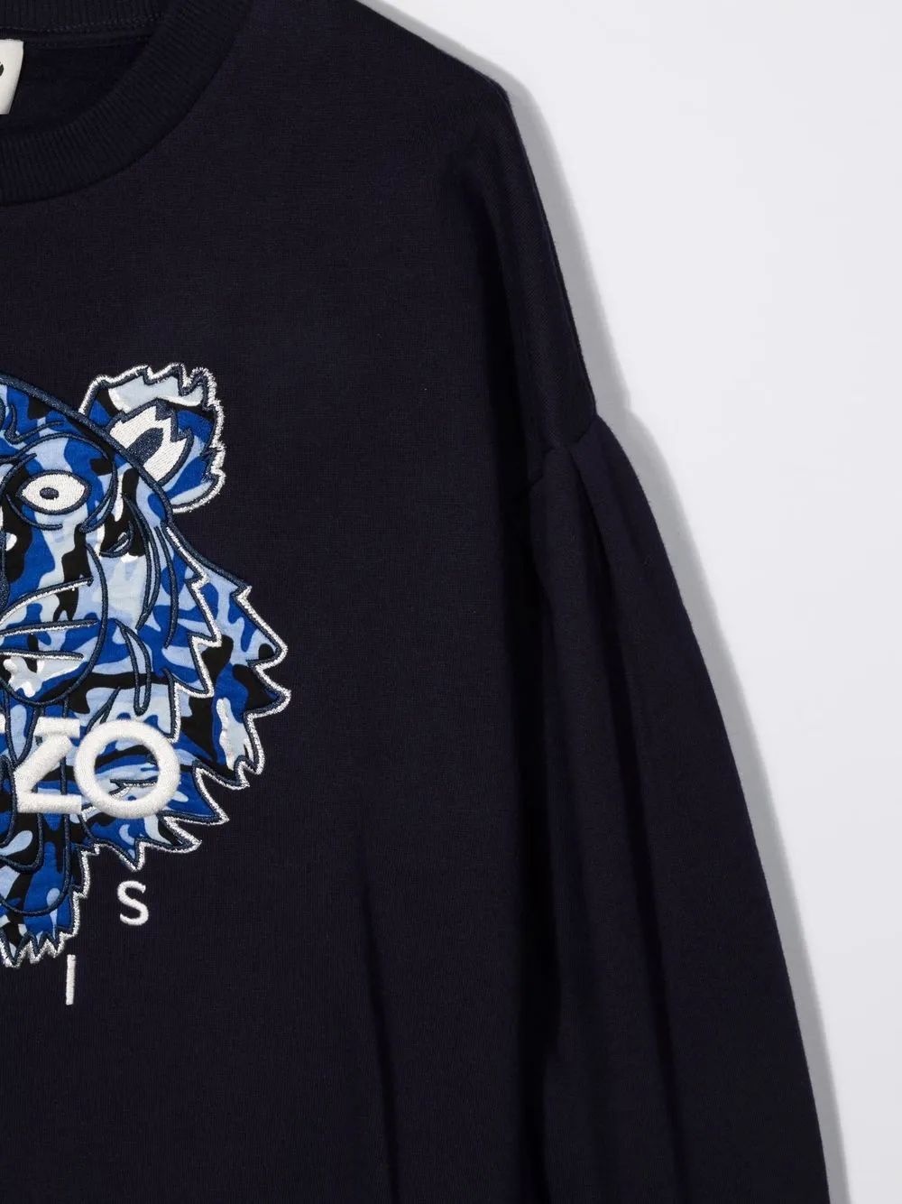 фото Kenzo kids толстовка с принтом tiger