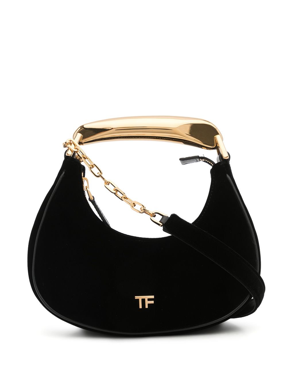 

TOM FORD tote con asas en la parte superior y logo - Negro