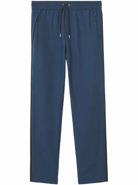 Burberry logo-patch jogging pants