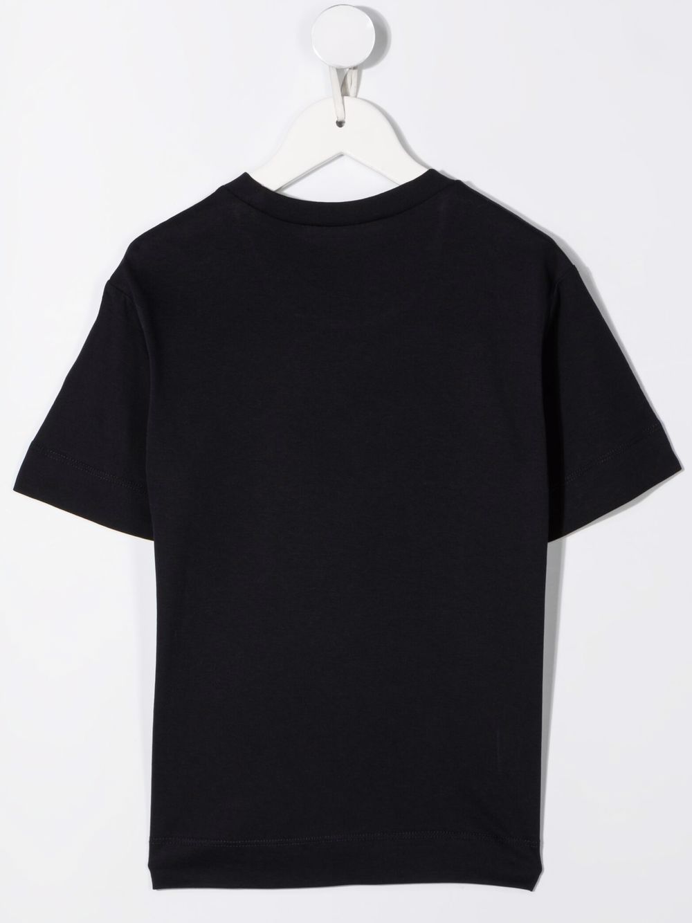 Shop Marni Logo-print Cotton T-shirt In 蓝色