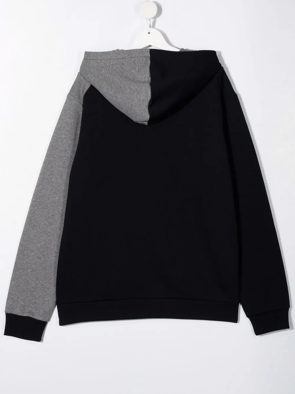 фото Marni kids худи в стиле колор-блок с логотипом