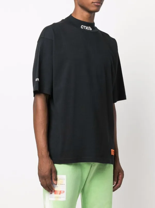Shop Heron Preston СТИЛЬ-slogan T-shirt 