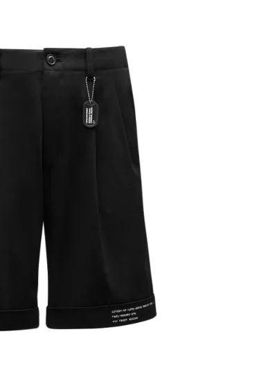 Frgmt wide-leg cotton shorts | Moncler 