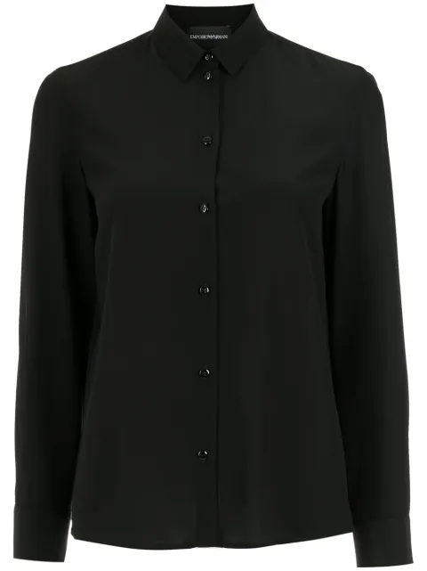 Emporio Armani button-up silk shirt 
