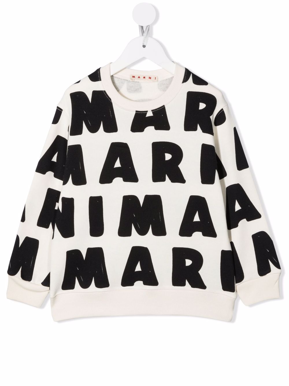 фото Marni kids толстовка с логотипом