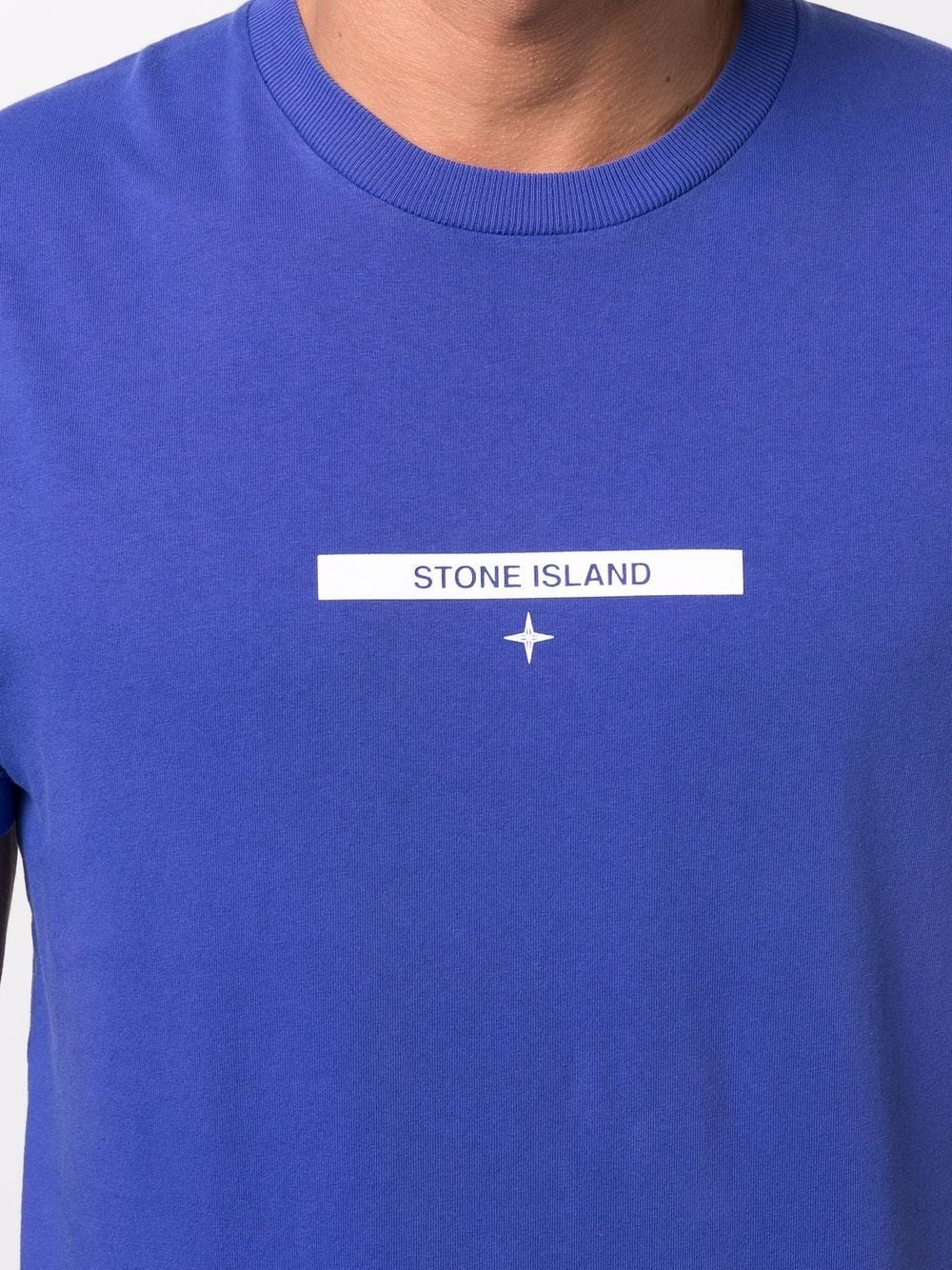 фото Stone island футболка с логотипом