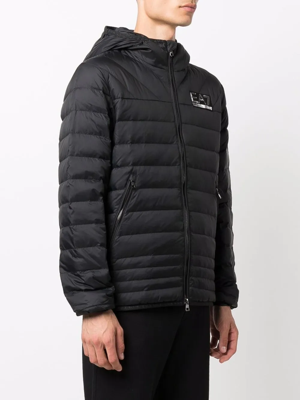 фото Ea7 emporio armani пуховик с логотипом