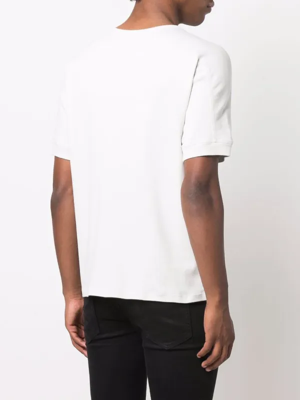 Saint Laurent Logo Print T-shirt - Farfetch