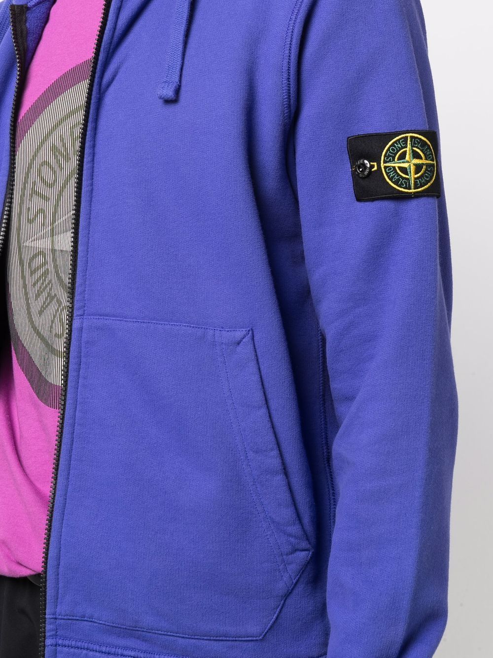 фото Stone island худи с нашивкой-логотипом