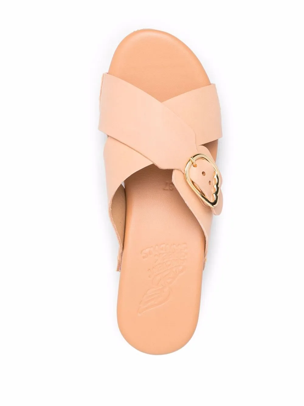 Shop Ancient Greek Sandals Mari-lisa Clog Sandals In Nude