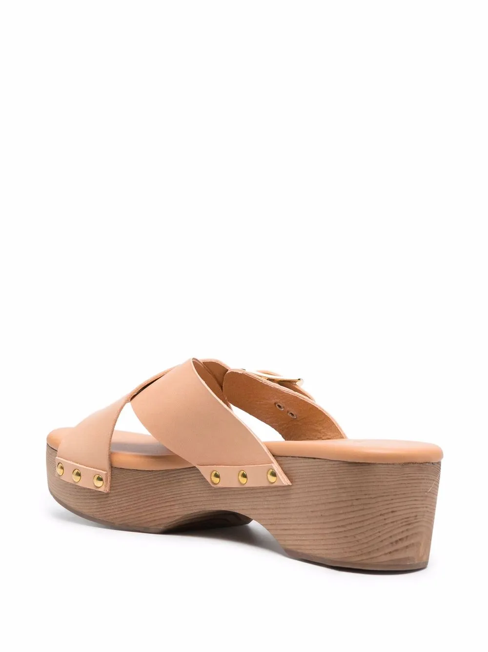 Shop Ancient Greek Sandals Mari-lisa Clog Sandals In Nude