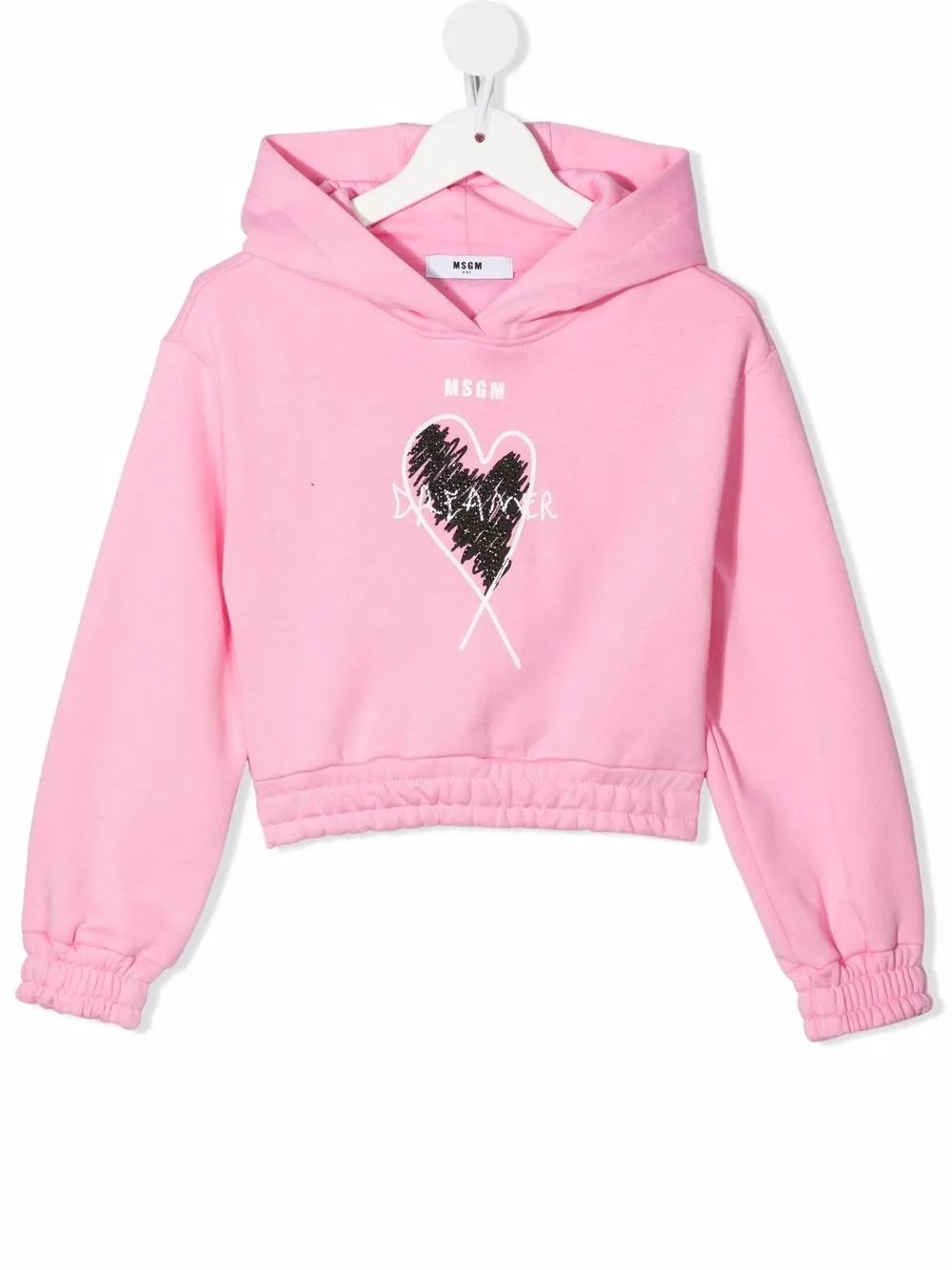 

MSGM Kids sudadera con capucha Dreamer - Rosado