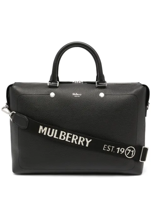 Mulberry City Heavy Grain briefcase