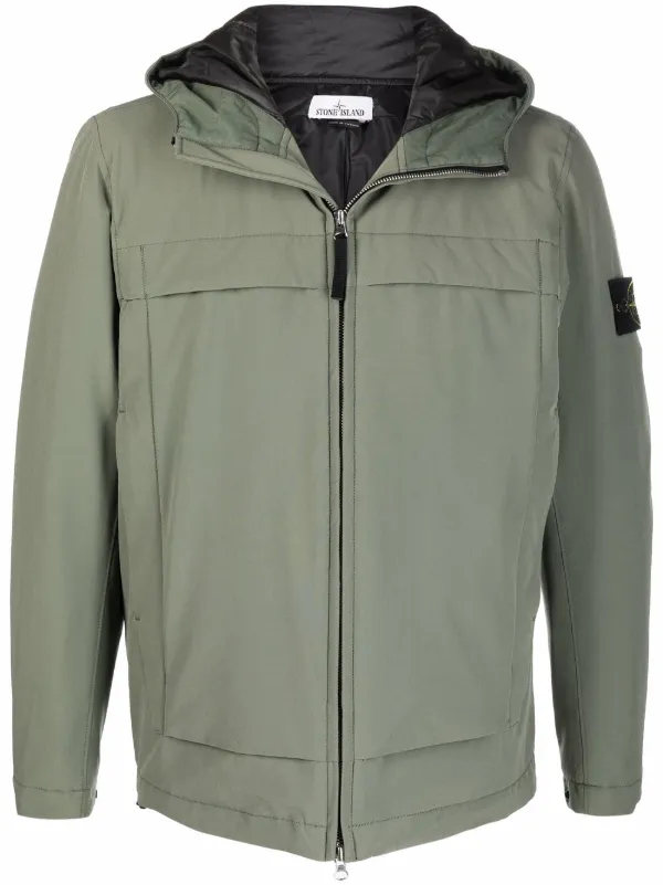 stone island soft shell bomber jacket