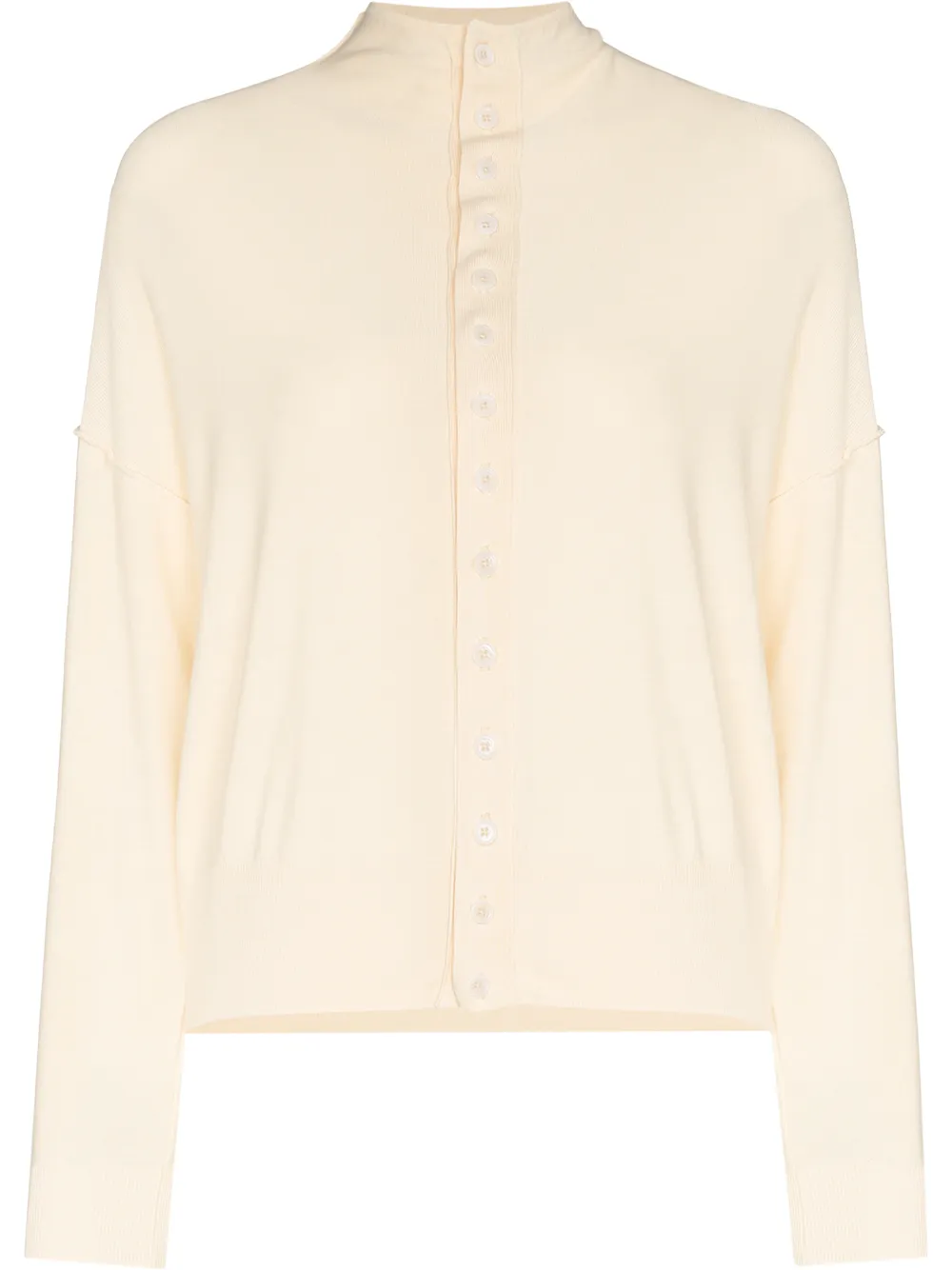 Lemaire stand-up collar cardigan