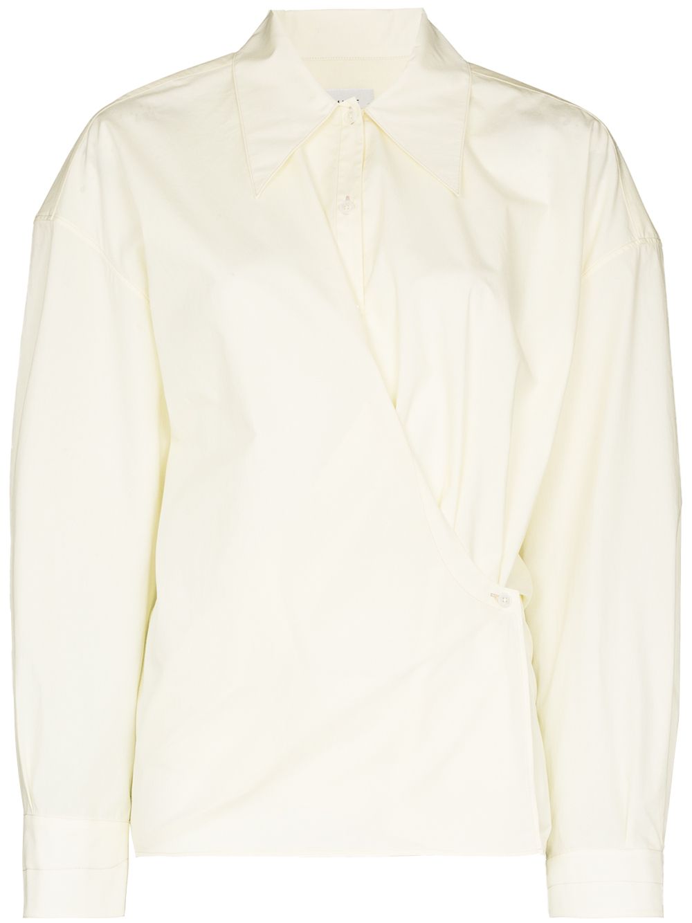 фото Lemaire side-fastening wrap shirt