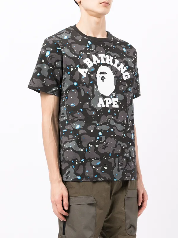 bape space camo t shirt