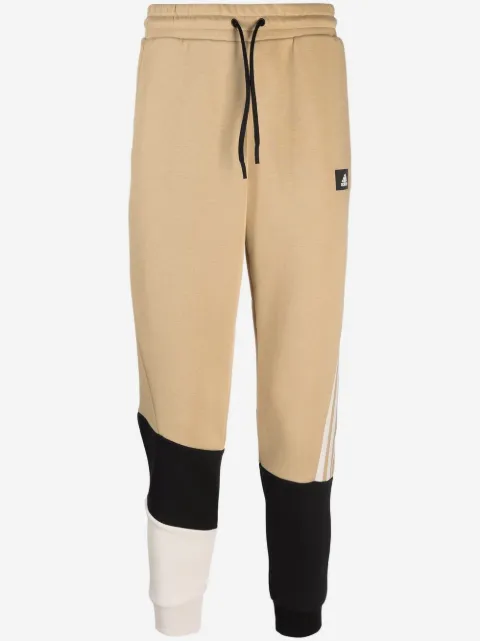 adidas colour-block track pants