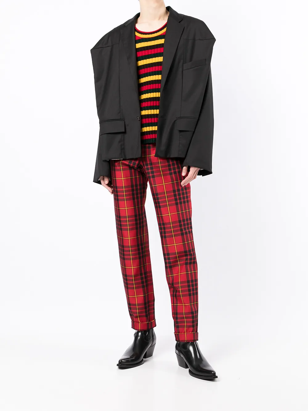 Natasha Zinko Cropped Box Jacket | Blazers | Image 2