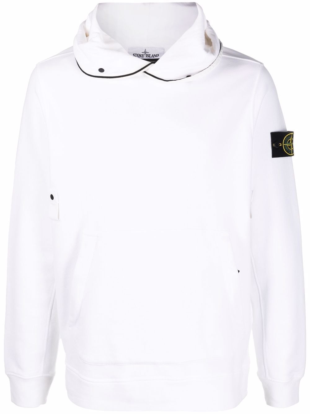 фото Stone island худи с контрастным кантом