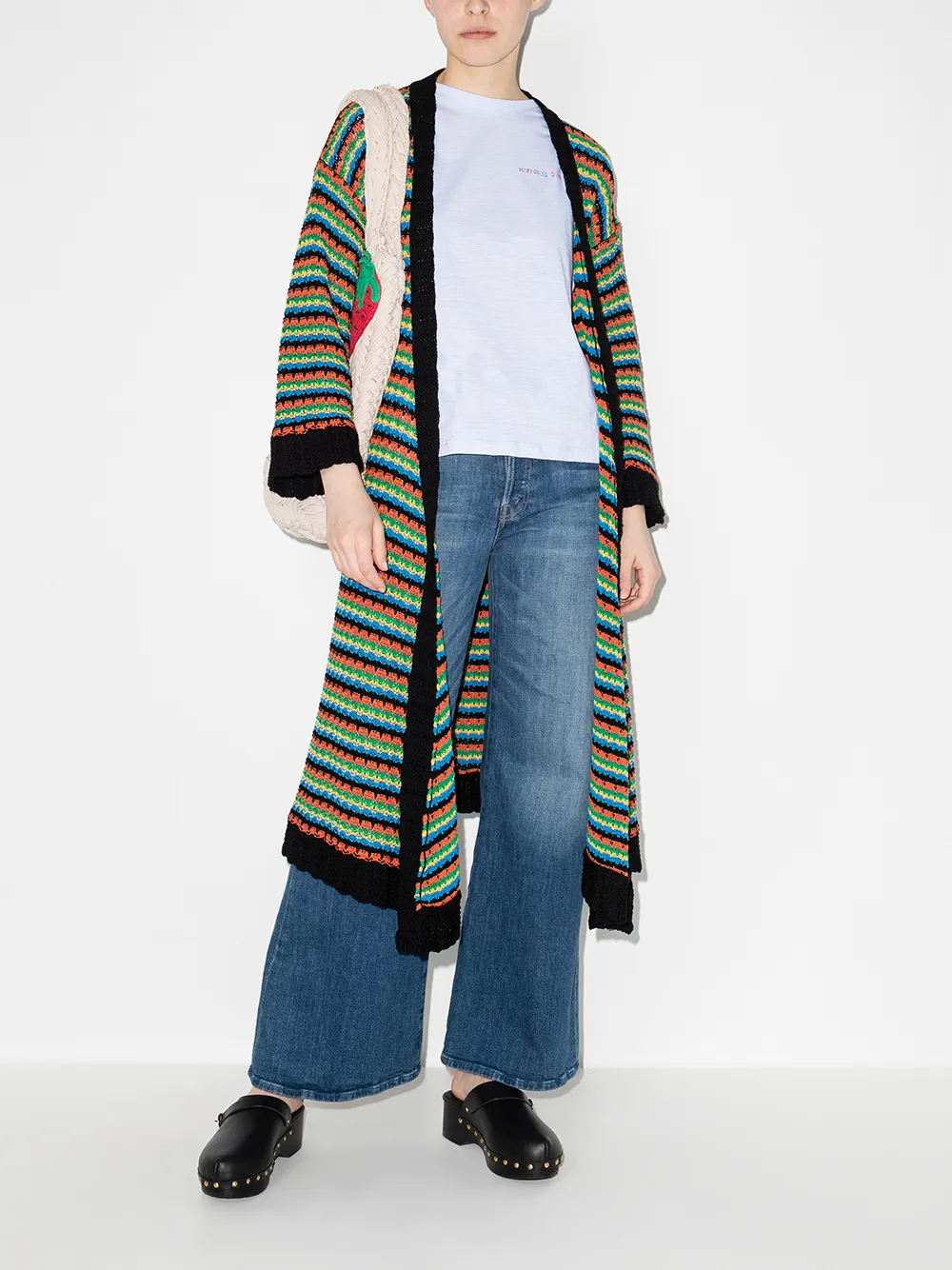 фото Mira mikati футболка capetown с вышитой надписью