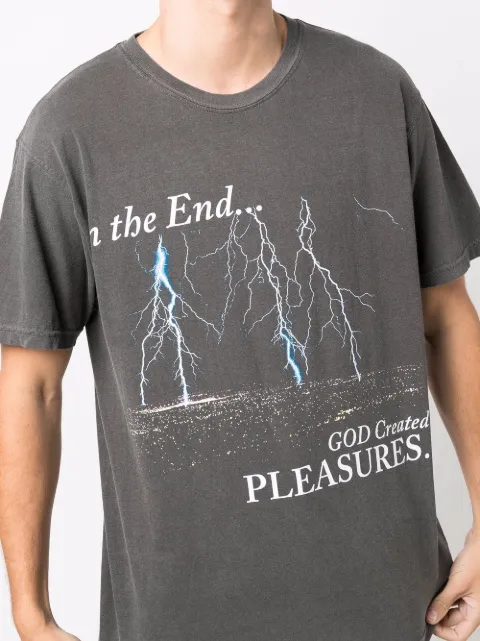 Pleasures graphic-print Cotton T-shirt 