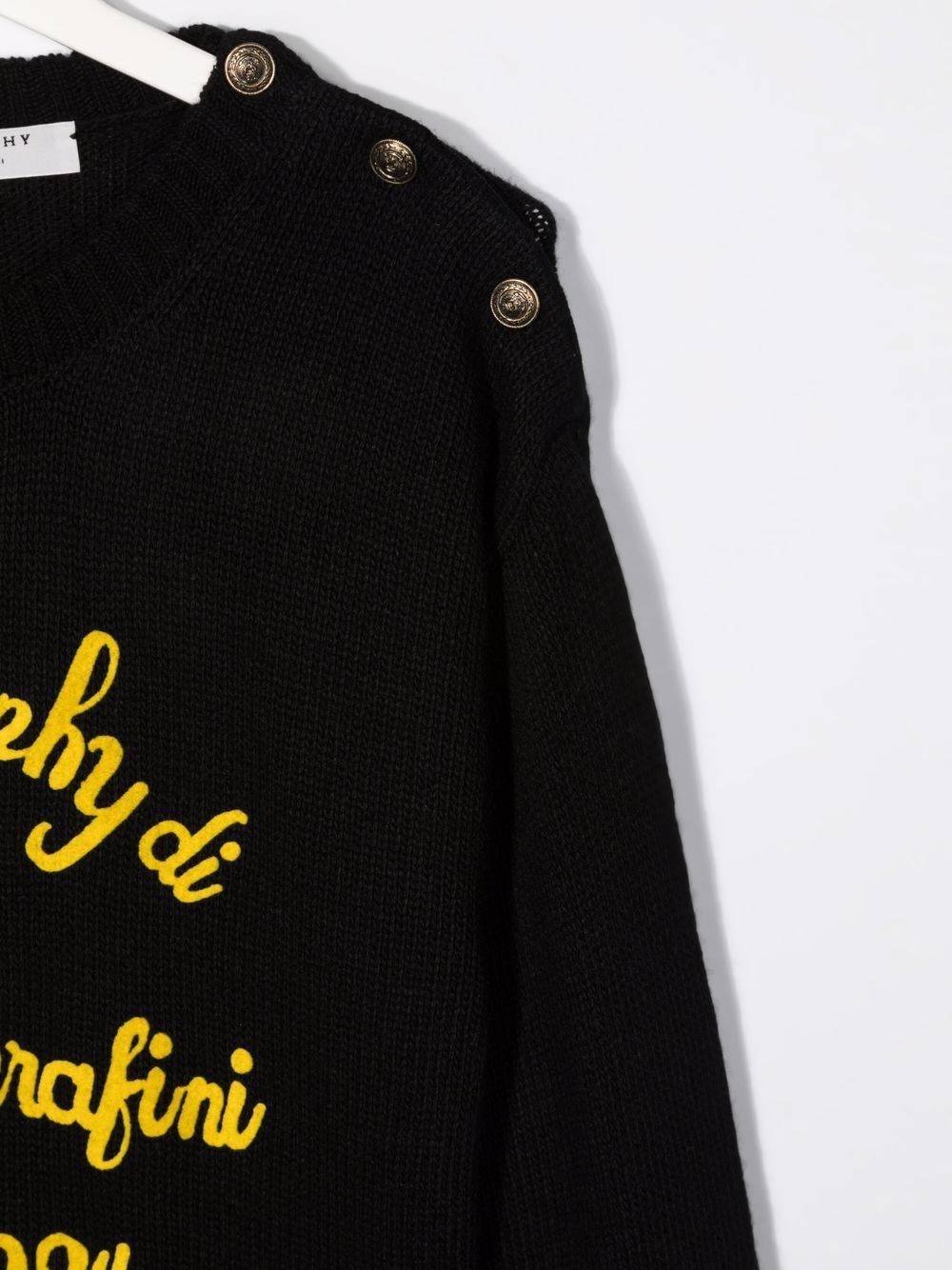 Shop Philosophy Di Lorenzo Serafini Teen Logo-print Sweater In Black